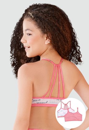 Top Paq X2 Infantil Rosado FI 33836