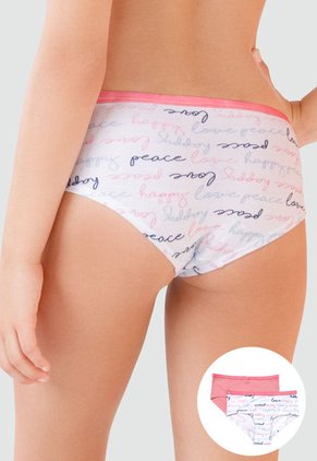 Cachetero Paq X2 Infantil Rosado FI 33837