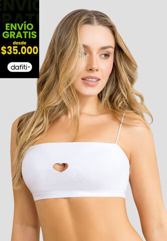 Top Mujer Blanco Fi 111904 Formas Intimas