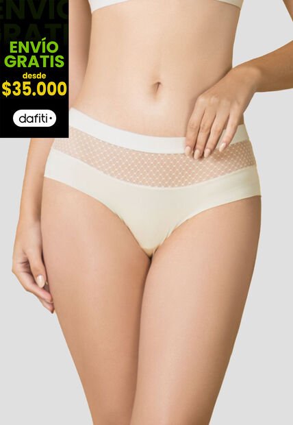 Cachetero Mujer Crema Fi 110760