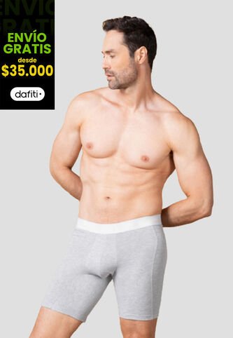 Bóxer Hombre Gris Jaspe Fi 110768 Formas Intimas