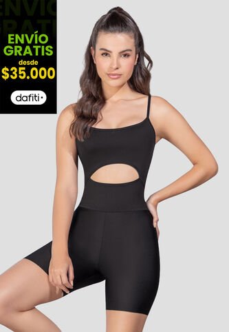 Enterizo Mujer Negro Fi 110509 Formas Intimas