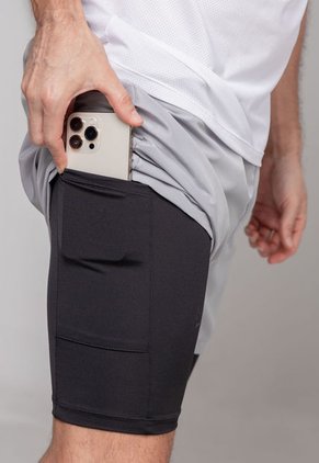 Pantaloneta Hombre Gris Medio Fi 106411