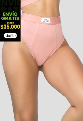 Panty Mujer Rosa Polvo Fi 101531