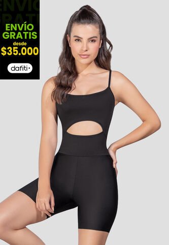 Enterizo Mujer Negro Fi 110509 Formas Intimas