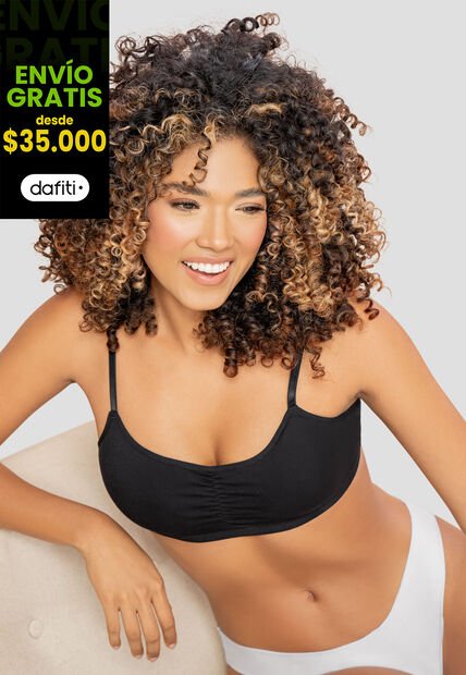 Top Mujer Negro Fi 107106