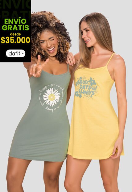 Batola Paq X2 Mujer Multicolor Fi 107068