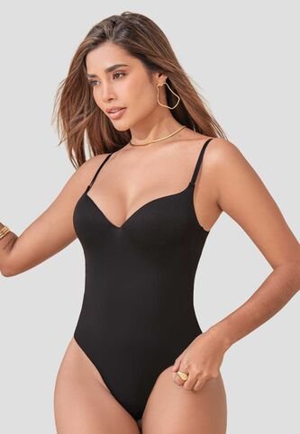 Body Mujer Negro Fi 114957 Formas Intimas