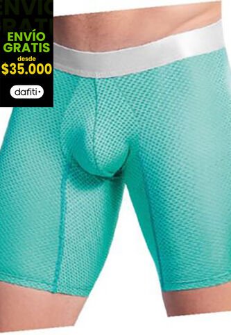 Bóxer Adulto Para Hombre FI -Verde Jade Formas Intimas