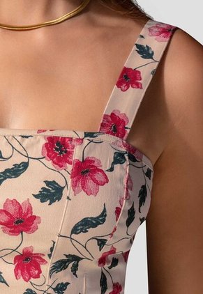 Corset Mujer Estampado Mp 114998