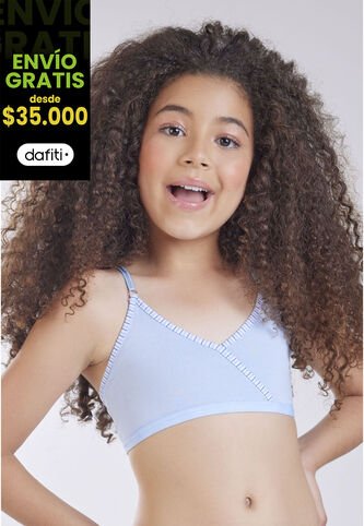 Top Infantil Azul Claro FI 8355 Formas Intimas