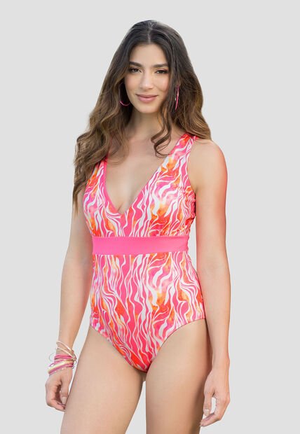 Vestido De Baño Entero Mujer Multicolor Fi 105239