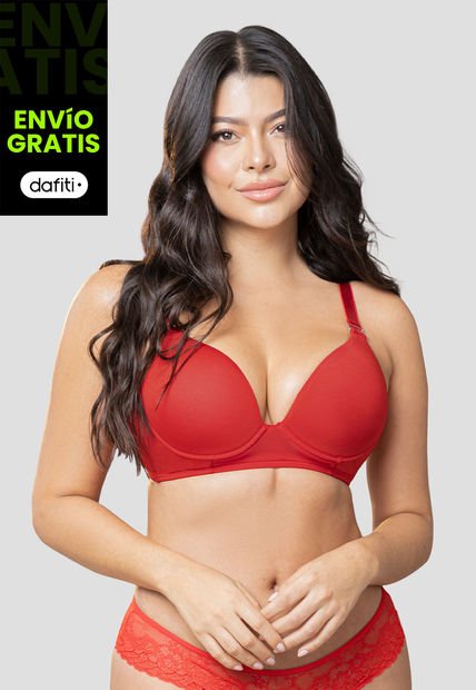 Brasier Mujer Rojo Fi 103874