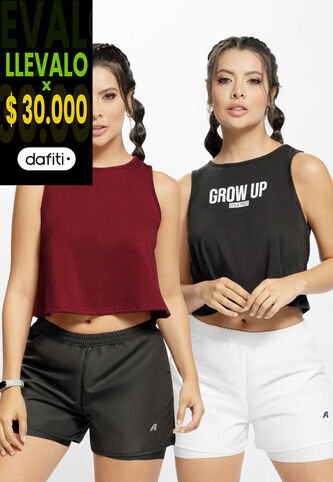 Camisilla Paq X2 Mujer Multicolor FI 101917 Formas Intimas
