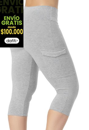 Capri Mujer Gris FI 5004
