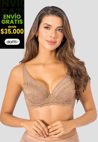 Brasier Mujer Chocolate Fi 112541 Formas Intimas