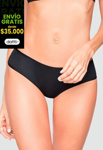 Cachetero Mujer Negro FI 88161 Formas Intimas