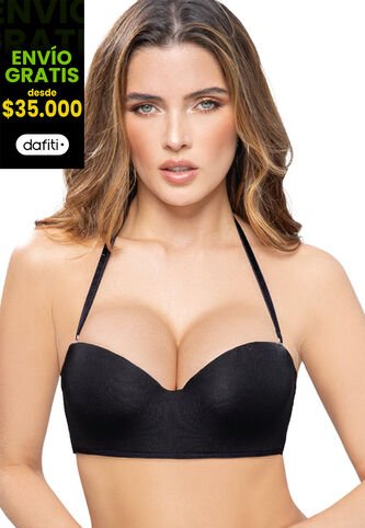 Brasier Mujer Negro FI 79365 Formas Intimas