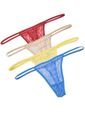 Brasilera Paq X4 Mujer Multicolor Fi 89847 de Formas Intimas
