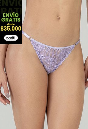 Brasilera Paq X2 Mujer Lila Tech/Cristal FI 3110