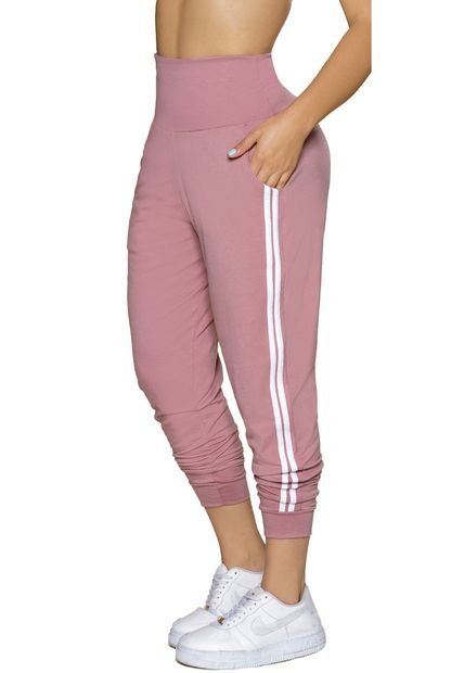 Pantalón Sudadera Adulto Palo De Rosa Oscuro Fi 77685