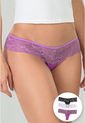 Brasilera Paq X3 Mujer Lila Tech FI 34542 de Formas Intimas