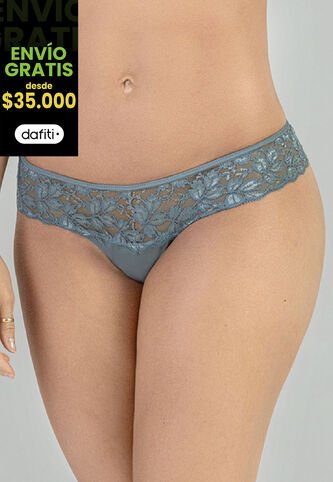 Brasilera Mujer Azul Acero FI 96901 Formas Intimas