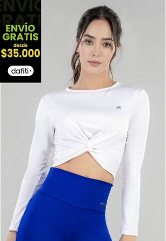 Crop Top Mujer Blanco FI 79205 Formas Intimas