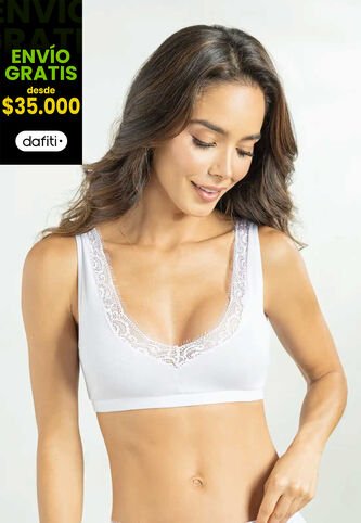 Top Mujer Blanco Fi 111696 Formas Intimas