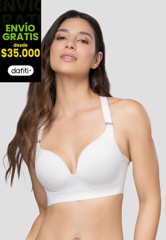Brasier Mujer Blanco Fi 77666 Formas Intimas