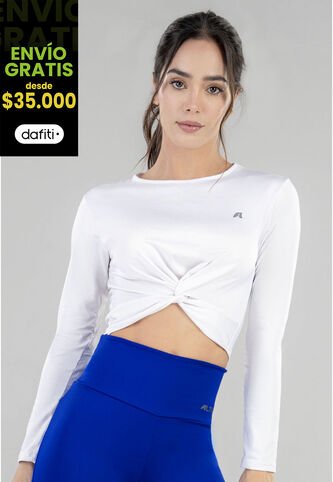 Crop Top Mujer Blanco FI 79205 Formas Intimas