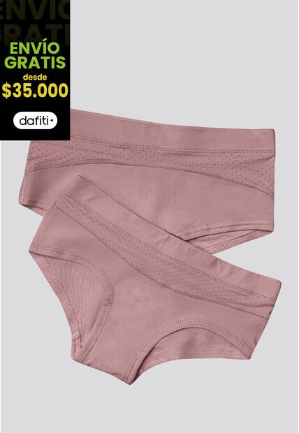 Cachetero Paq X2 Infantil Palo De Rosa Oscuro FI 7680