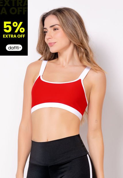 Top Mujer Rojo Fi 109538