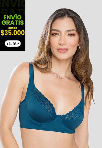 Brasier Mujer Azul FI 105088 Formas Intimas