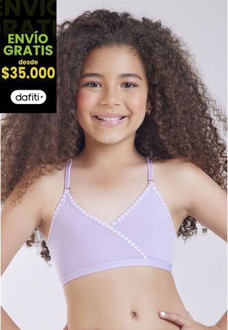 Top Infantil Lila Tech FI 8355 Formas Intimas