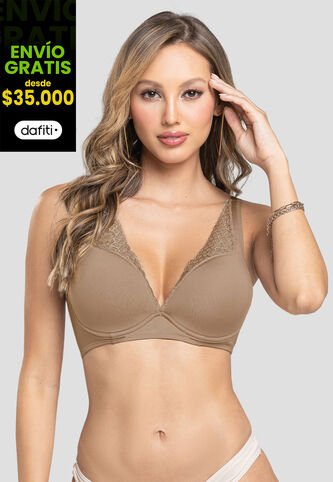Brasier Mujer Mocca FI 100951 Formas Intimas