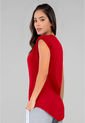 Camiseta Mujer Rojo Fi 92714 de Formas Intimas