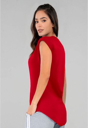 Camiseta Mujer Rojo Fi 92714