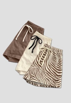 Short Paq X3 Mujer Multicolor Fi 114347