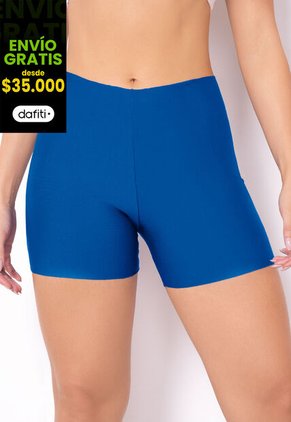 Ciclista Mujer Azul Electrico Fi 4158