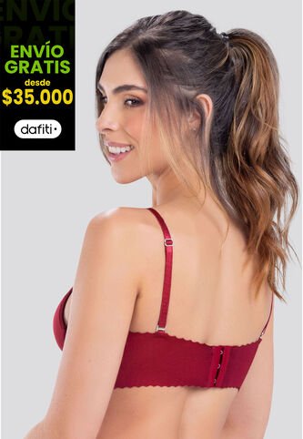 Brasier Mujer Vino FI 16968 Formas Intimas