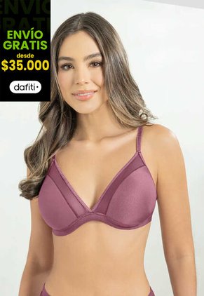 Brasier Mujer Ciruela Fi 88163