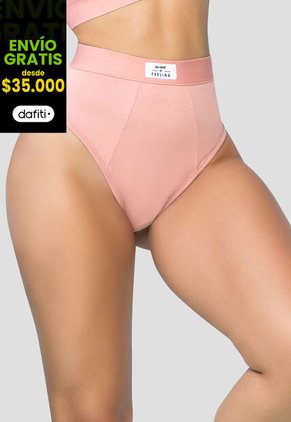 Panty Mujer Rosa Polvo Fi 101531