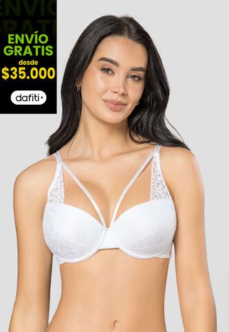Brasier Mujer Blanco Fi 112108 Formas Intimas