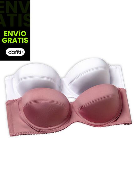 Brasier Paq X2 Mujer Multicolor FI 89857