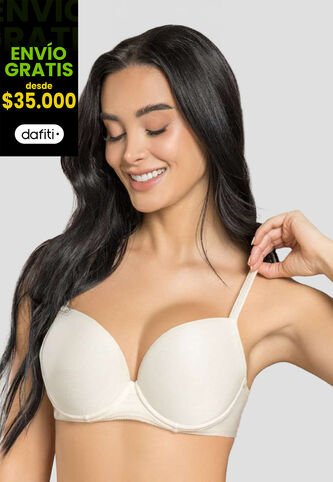 Brasier Mujer Crema Fi 112102 Formas Intimas