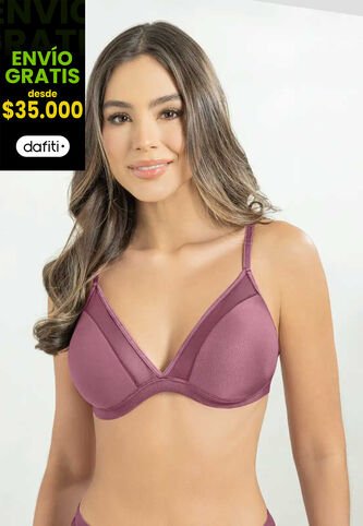 Brasier Mujer Ciruela Fi 88163 Formas Intimas