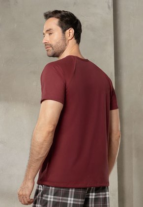 Camiseta Hombre Vinotinto Fi 105946