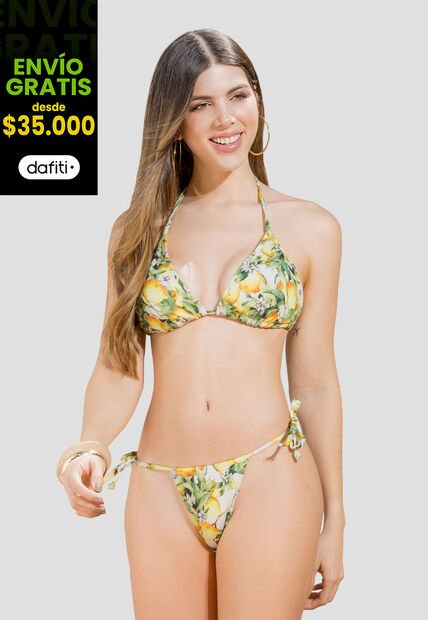 Bikini Mujer Estampado Fi 106270
