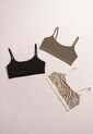 Top Paq X3 Mujer Multicolor Fi 114337 de Formas Intimas